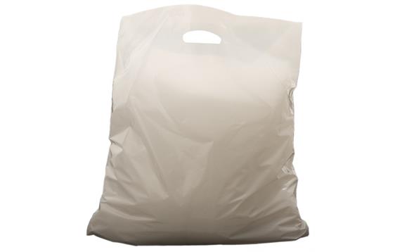 773472   Bærepose plast 45x45x4cm 40my 15L (500) Hvit